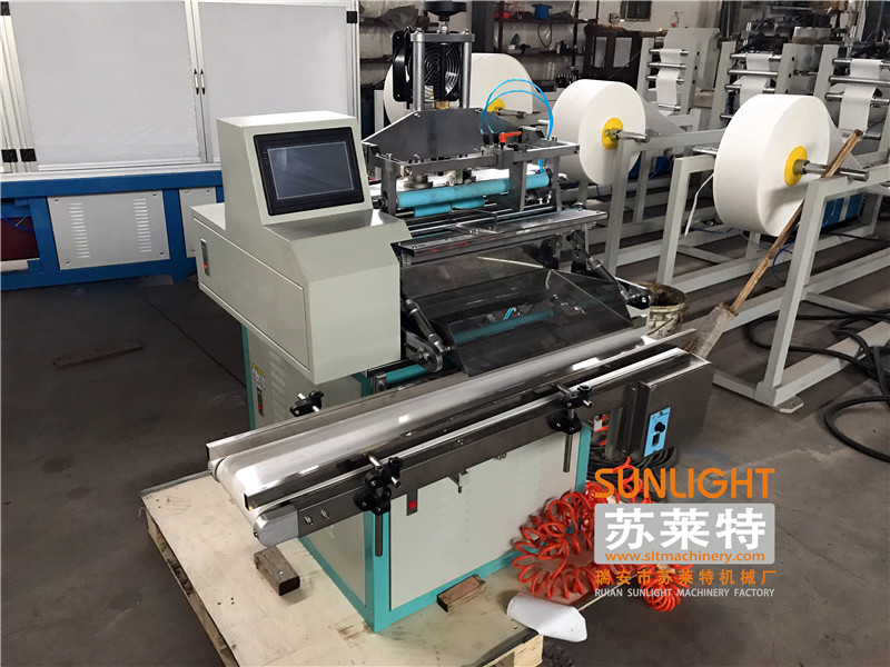 SLLM Hot Melt Glue Composite Paper Tube Labeling Machine