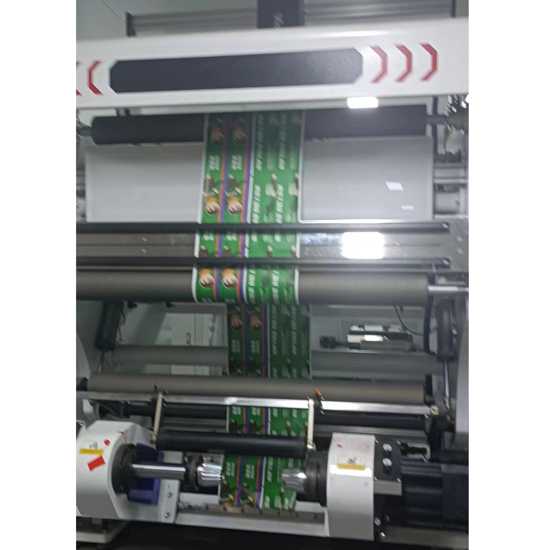 2 Color Roll Coated Paper Flexographic Printing Machinery